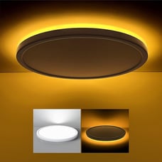 12 Inch LED Flush Mount Ceiling Light Fixture with Night Light