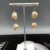 Freshwater baroque pearl earrings