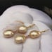 Freshwater baroque pearl earrings