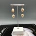 Freshwater baroque pearl earrings