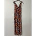 ModCloth floral retro boho festival v-neck jumpsuit S