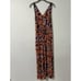 ModCloth floral retro boho festival v-neck jumpsuit S