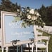 Wedding Champagne Gold Welcome Sign Mirr