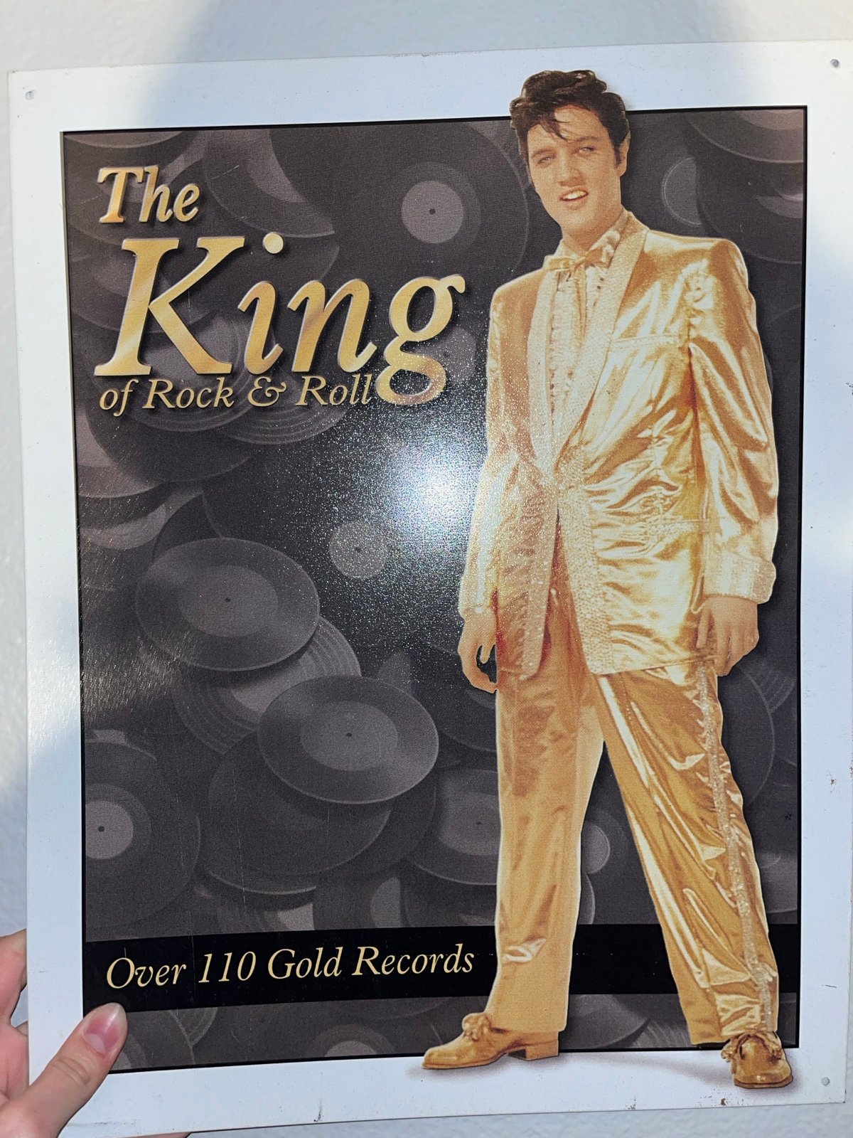 Elvis Metal sign
