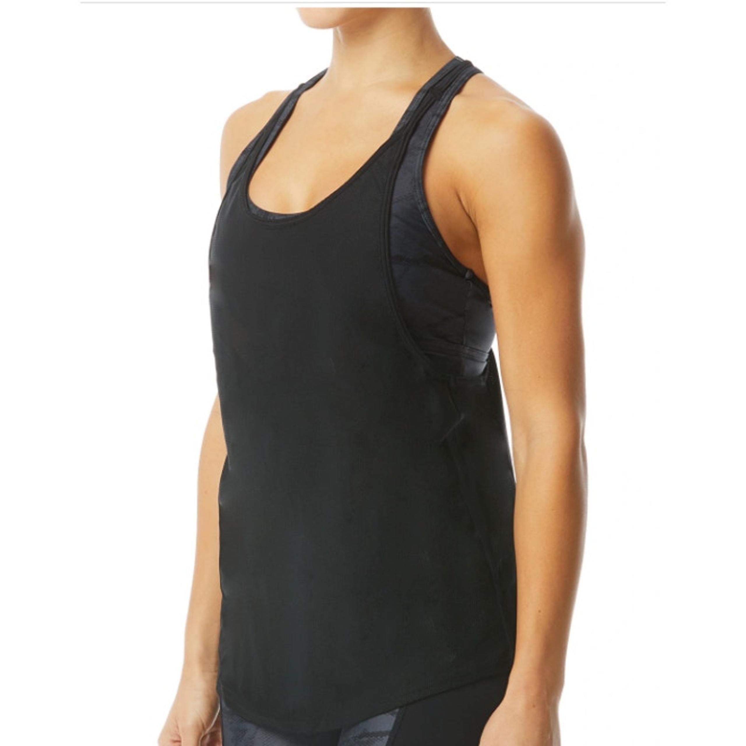 TYR Maximum Support Canopy Madison 2n1 Tankini Swim Top Black - Medium 8 - $60