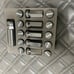 20PCs Black Rays Style Lug Nuts M12x1.5