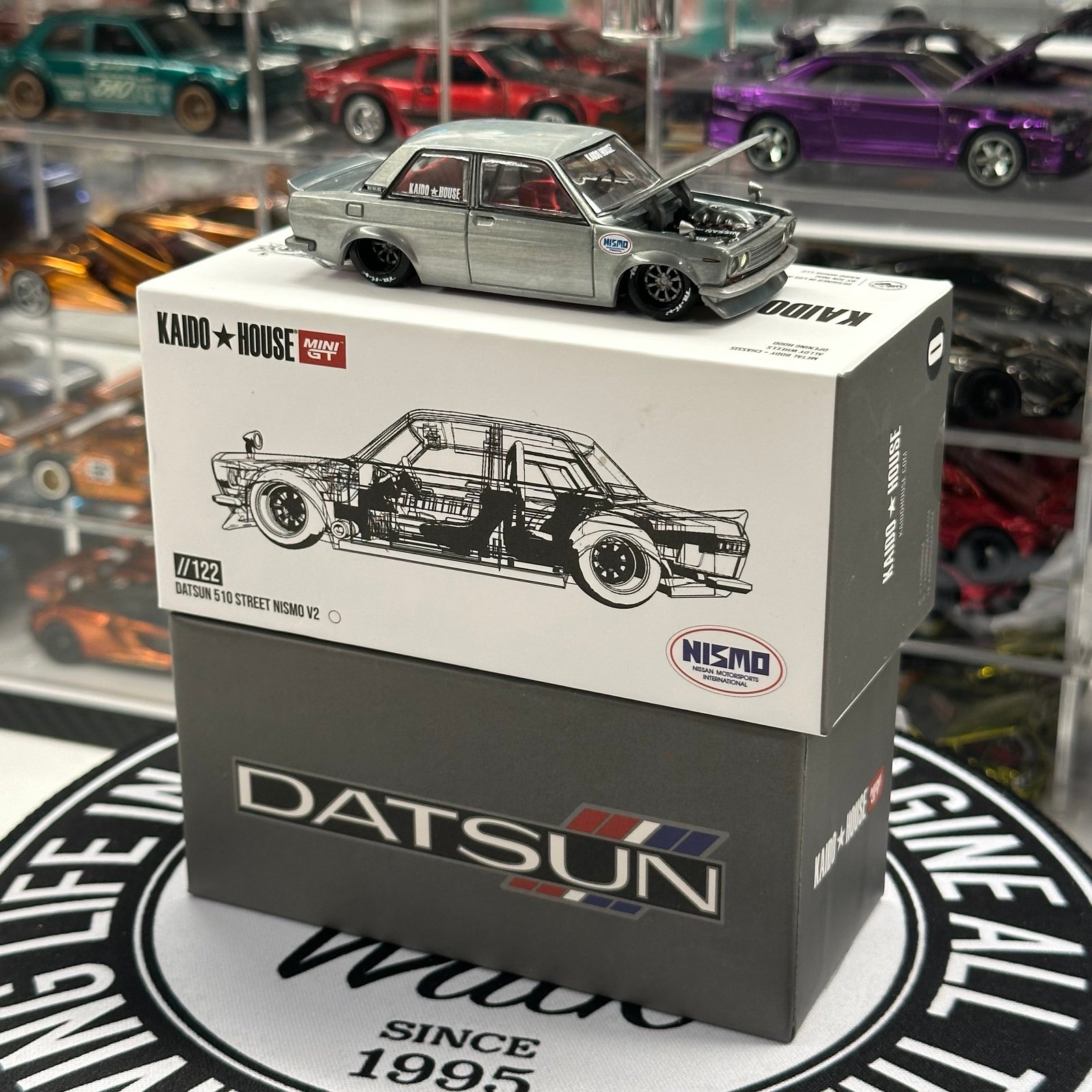 Kaido House x Mini GT Datsun 510 Street Nismo V2 KHMG122 #122 RAW CHASE!