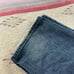 Vintage 90s Y2k Royal Blue Baggy Jeans Gray Denim Grunge Men's Measure 32x29