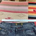 Vintage 90s Y2k Royal Blue Baggy Jeans Gray Denim Grunge Men's Measure 32x29