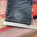 Vintage 90s Y2k Royal Blue Baggy Jeans Gray Denim Grunge Men's Measure 32x29