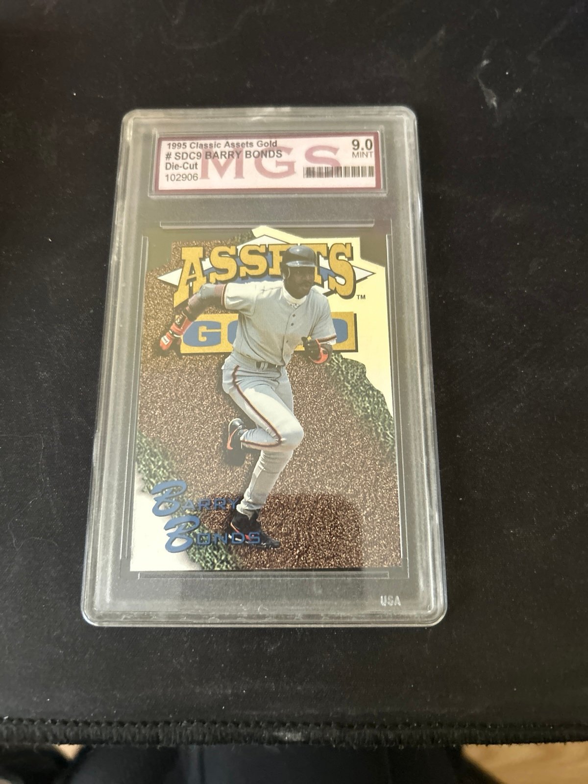1995 Classic Assets Gold Barry Bonds