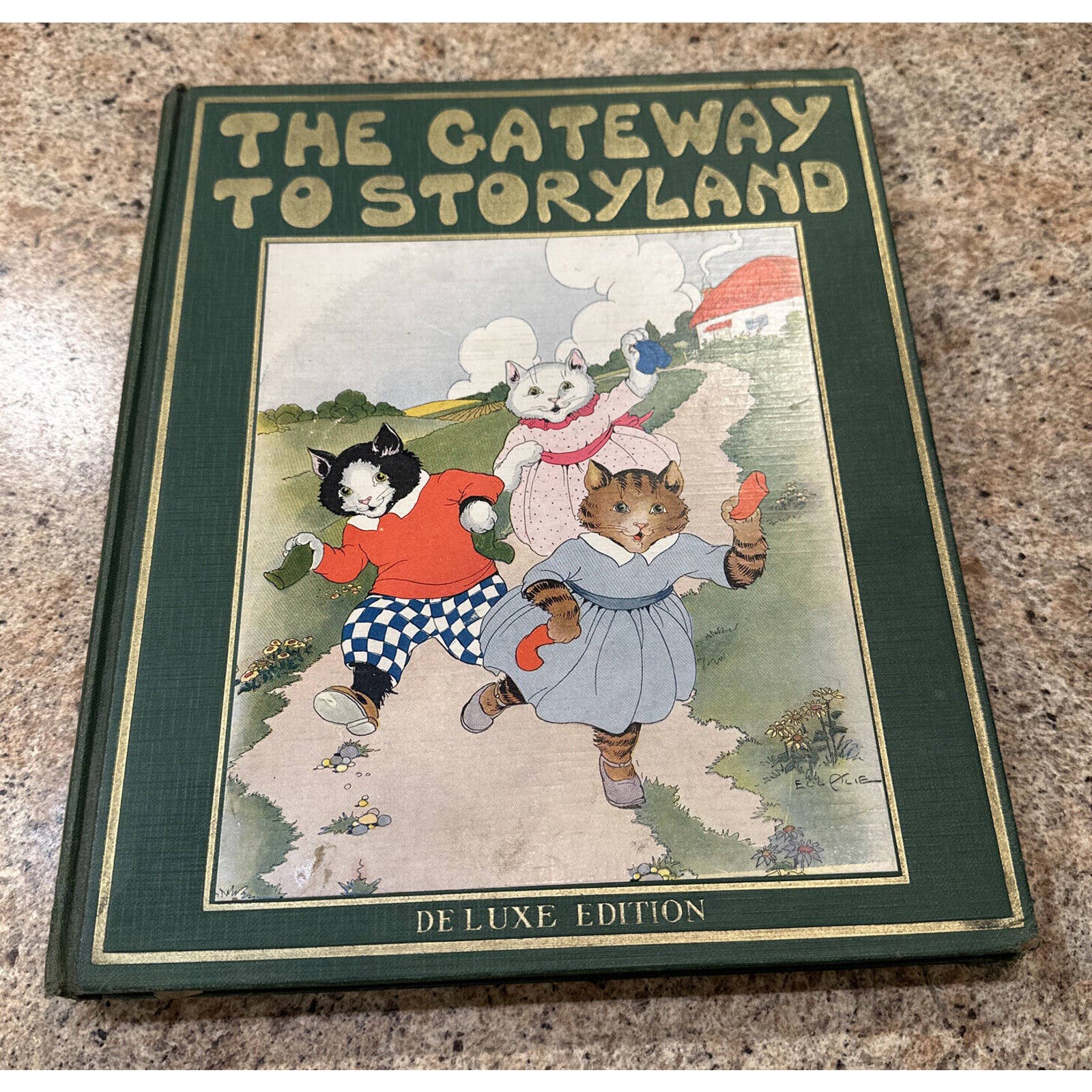The GATEWAY TO STORYLAND DELUXE ED WATTY PIPER 1925 Platt Lil Black Sambo Rare!