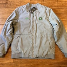 NWT men's medium Nike shield repel Oregon Ducks bomber style jacket NCAA FTBL