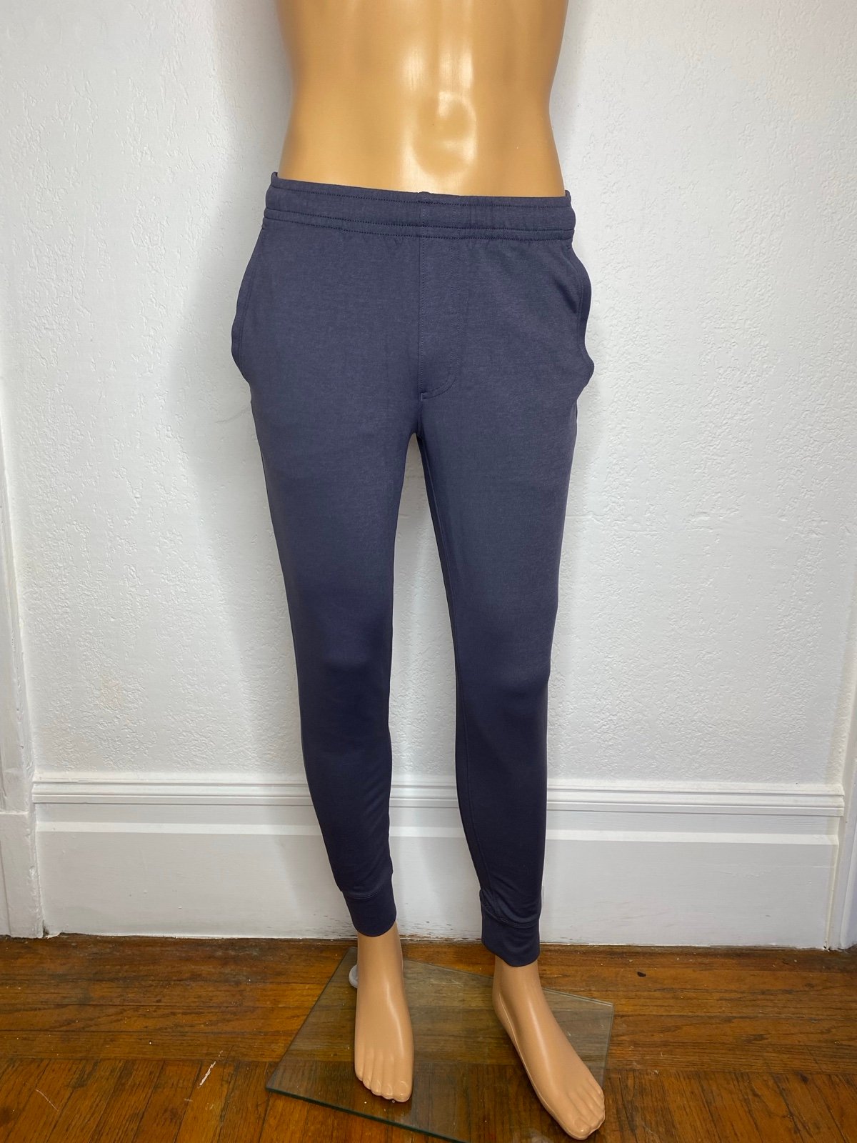 RHONE Spar Jogger Pants Workout Athletic Sz S Gray Drawstring Stretch
