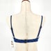 Becca by Rebecca Virtue Women Blue Sundance Beach Swim Underwire Bra Top Size S