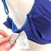 Becca by Rebecca Virtue Women Blue Sundance Beach Swim Underwire Bra Top Size S