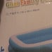 Large inflatable swimming pool