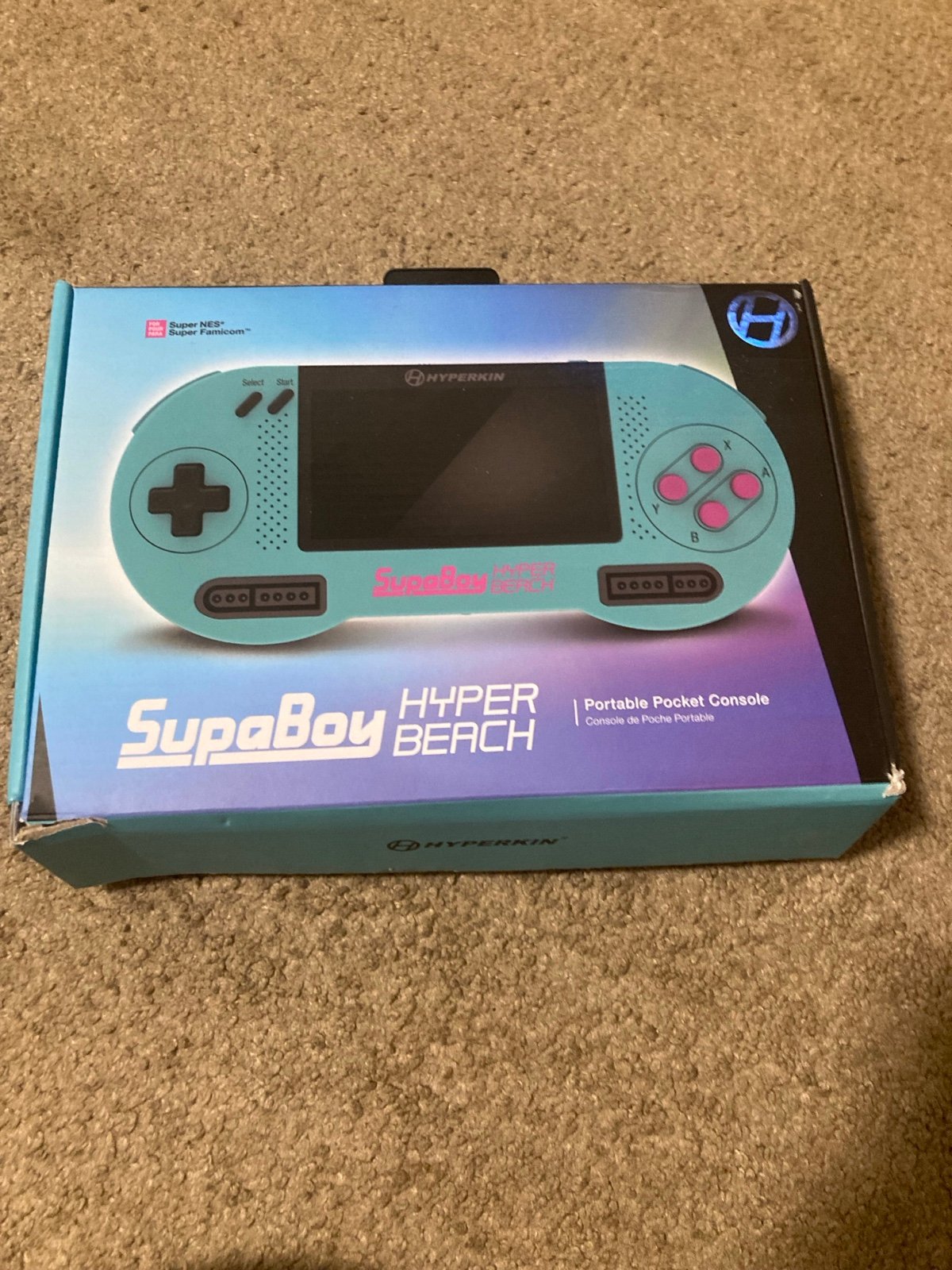 Supaboy Handheld System Hyper Beach color