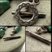Vintage Sterling Shube’s Dakota West Turquoise Nugget native style Bracelet