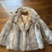 Raccoon fur jacket size xs-s