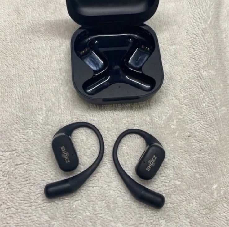 Shokz Open Fit T910 Open Ear Bone Conducting Bluetooth Wireless Headphones