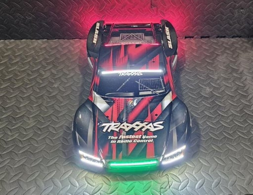 LED light Kit for Traxxas Slash, & all 1:10 scale RC vehicles ARRMA, Losi, HPI,