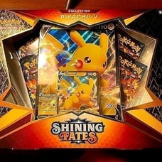 Pokemon TCG: Shining Fates Collection Pikachu V Box