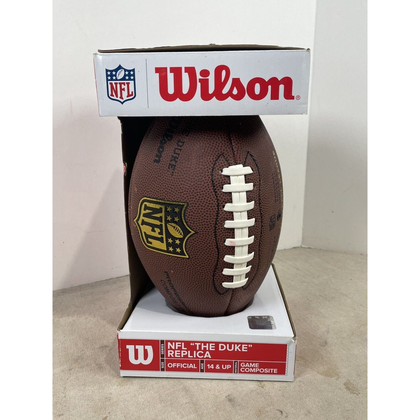 Wilson NFL “The Duke” Professional Replica Composite Football - Storage Kept