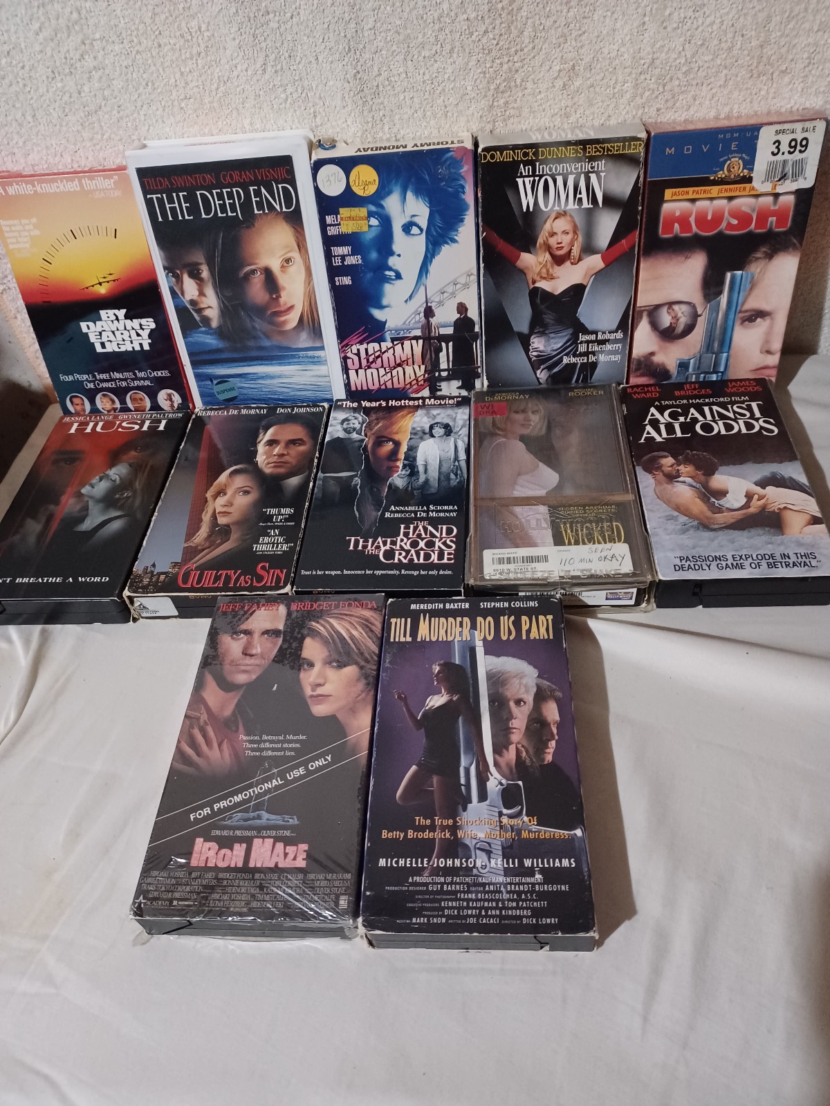 Huge Horror VHS Lot