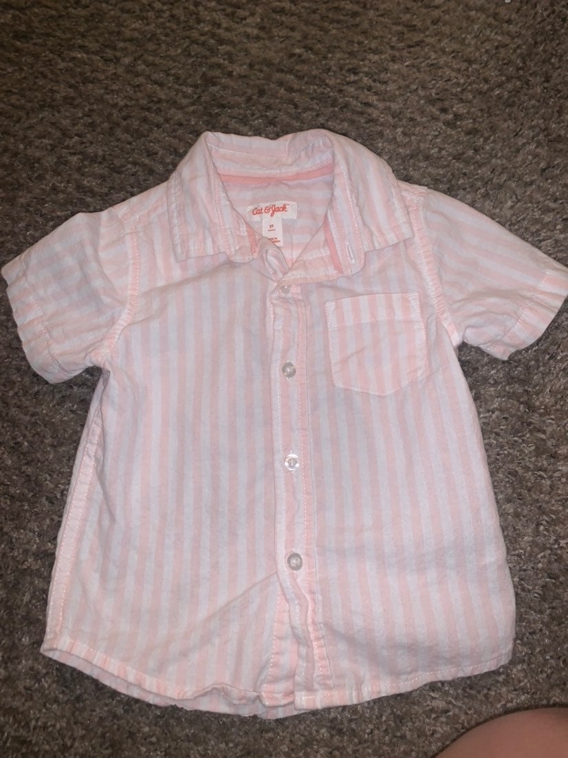 Baby Boy Button Up Shirts Lot