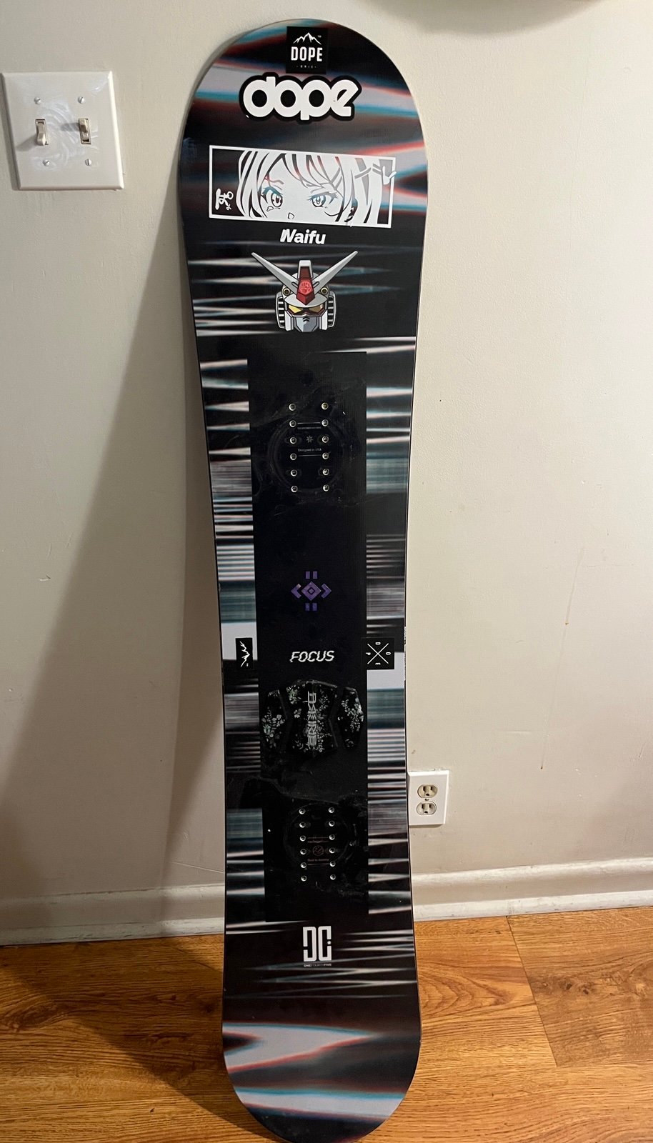 DC Focus Snowboard - Size: 145