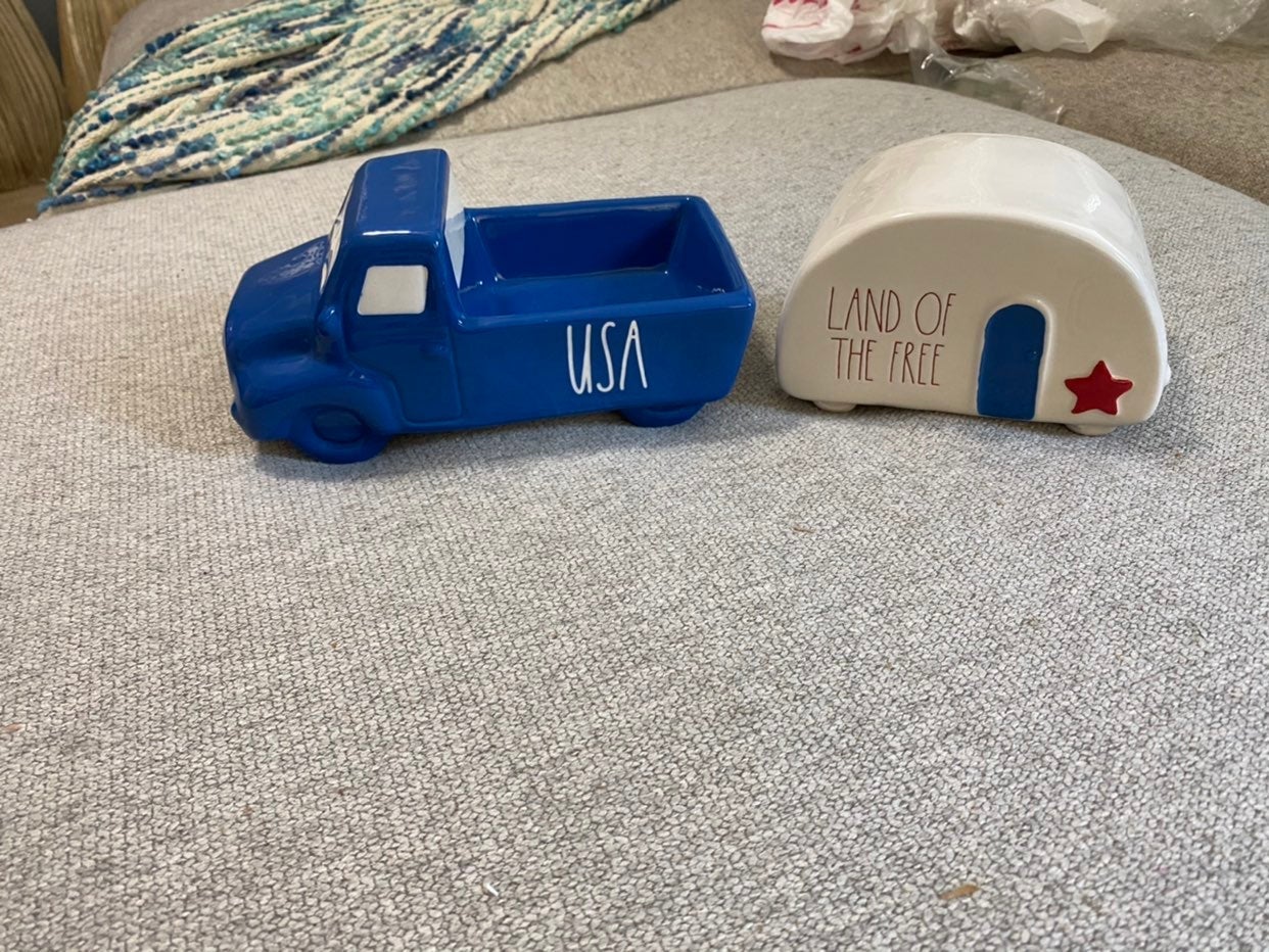 Rae Dunn USA Truck and land of the free