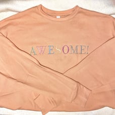 Taylor Swift AwesoME! Peach Pullover (S)