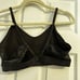 Glyder Angelic Sports Bra in Black Pebble Gloss New Luxe Activewear