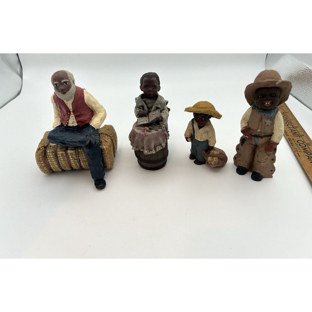 Lot of African American Figurines Martha Holcombe, Sarah's Attic, Carolyn Carpin