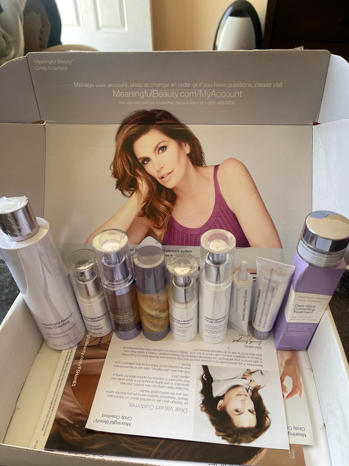 Cindy Crawford Meaningful Beauty 10 piece set