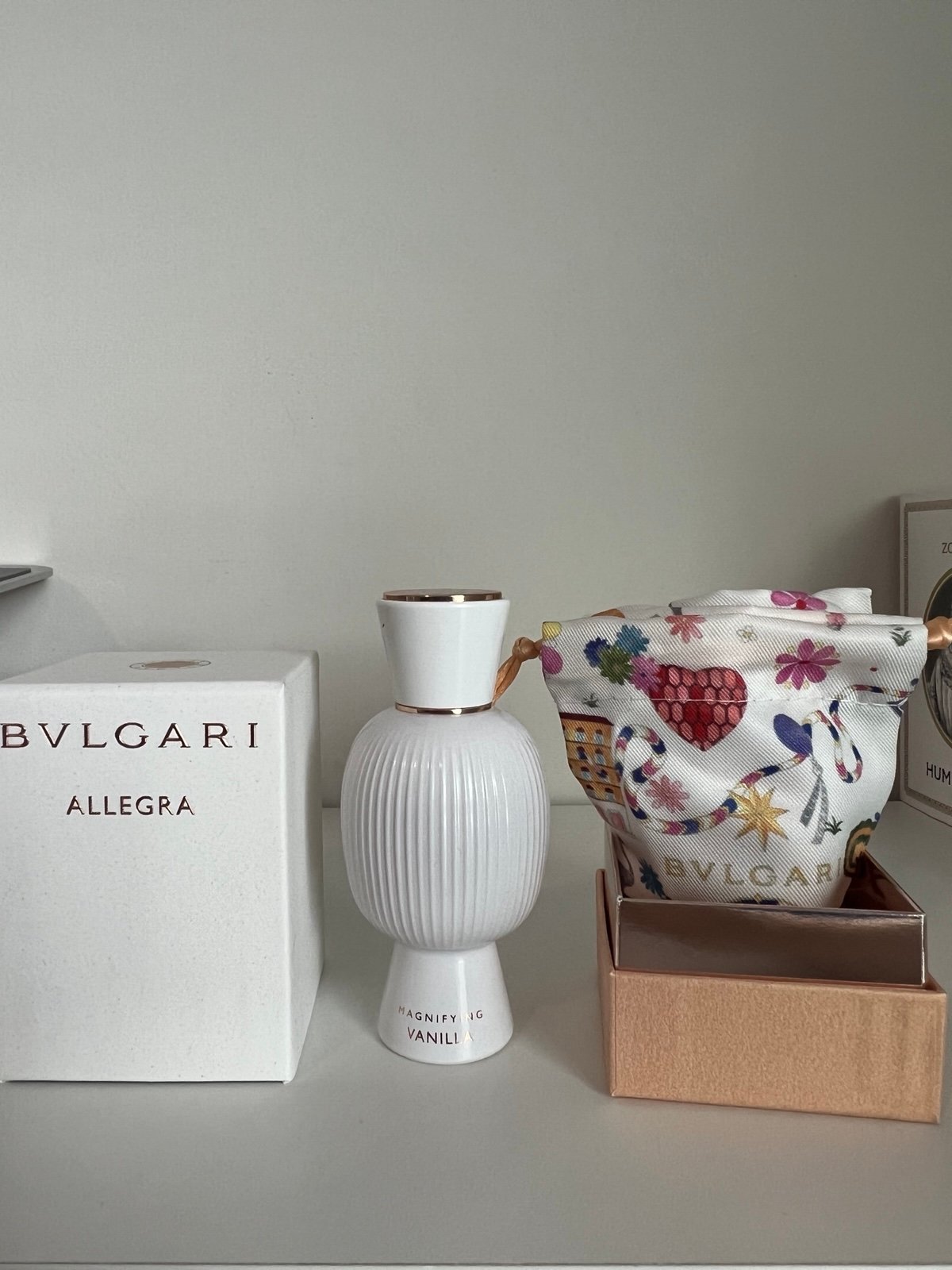Magnifying Vanilla by Bvlgari, only used a few times over 90% full 1.33 oz