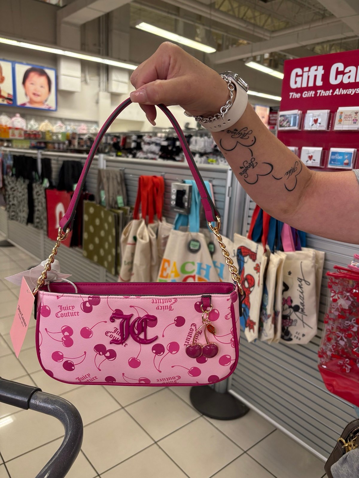 Juicy couture cherry on top shoulder bag - BNWT