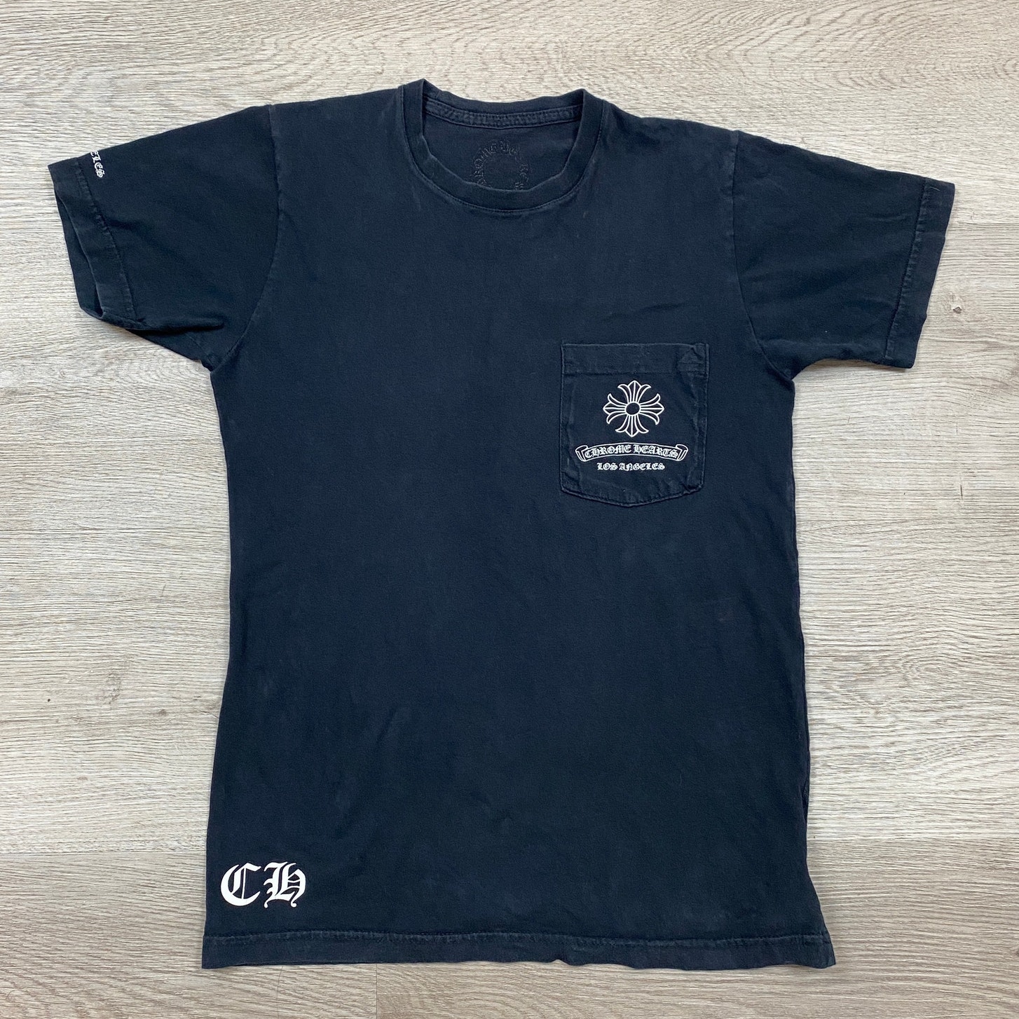 Tシャツ・カットソー Chrome Hearts Los Angeles Exclusive Tee Chrome Hearts USA Flag Triple Cross Logo Short Sleeve Tee