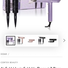 Brand New Ionic HAIR DRYER Cortex Beauty Air Fold In Original Box