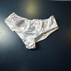 Julianna Rae Silk hiphuggers bikini bottoms size small