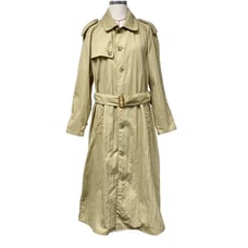Vintage Banana Republic Mens Size S Button Front Trench Coat
