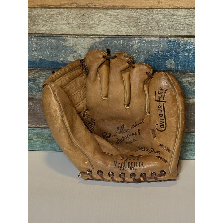Vintage MacGregor 30002 Red Schoendienst Autograph Model Baseball Glove