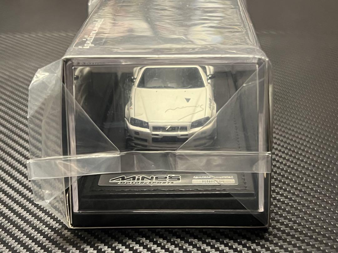 ミニカー ignition model Mine's R34 GT-R 1/43 Ignition Model 1/43 Nissan Skyline GT-R Mine's R34 White