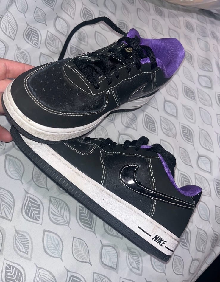 Purple girl Nikes