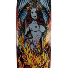 Benson Devil Woman Pro Deck - Death Skateboards POOL Shape 9