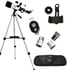 Gskyer 70mm Refracting Telescope – 400mm AZ Mount, Travel Scope with Bag, Phone