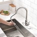 Brushed Nickel Kitchen Faucets with Pull Down Sprayer - NEW!