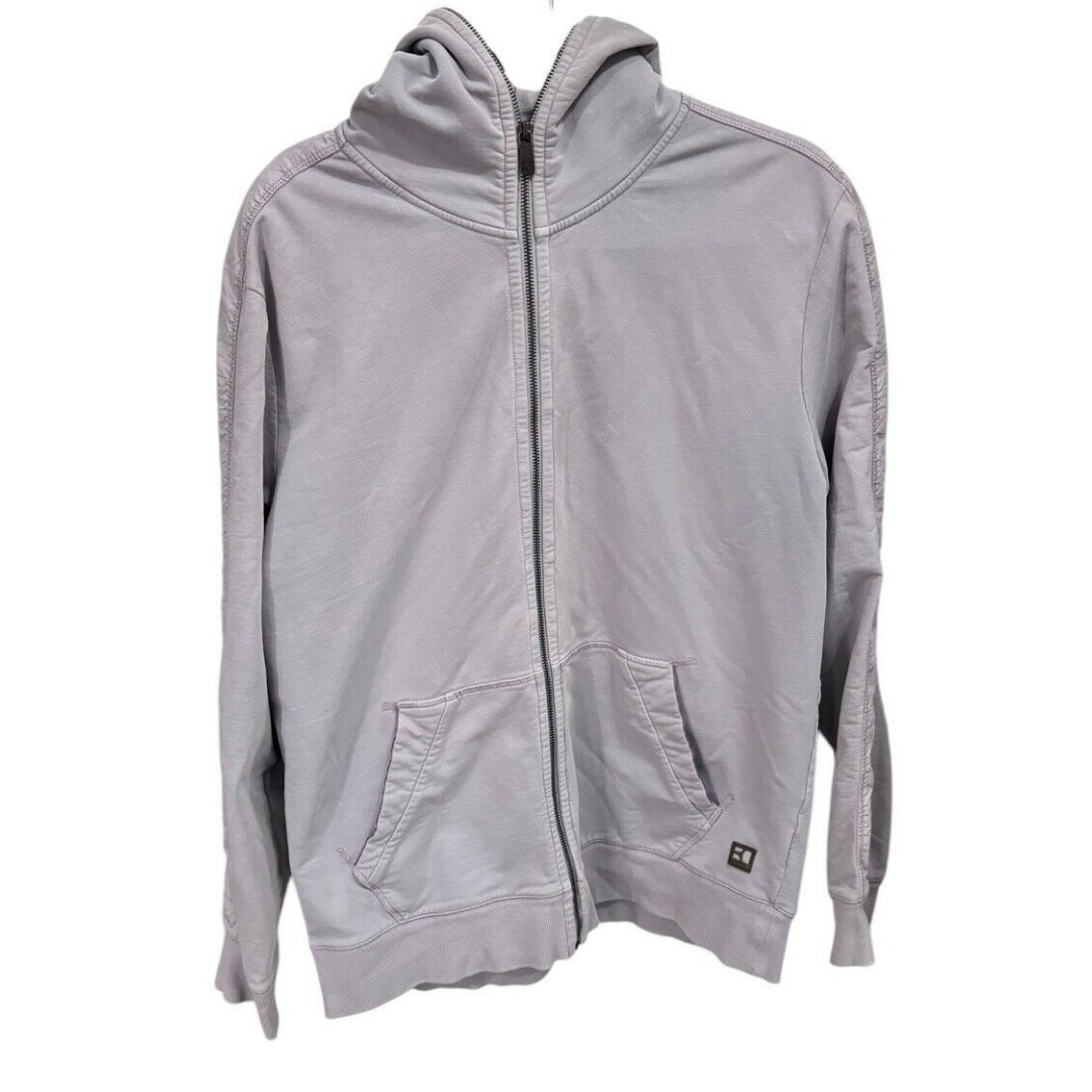 Boss Orange Full Zip Hoodie Size XL Pale Purple/Gray Comfort Casual