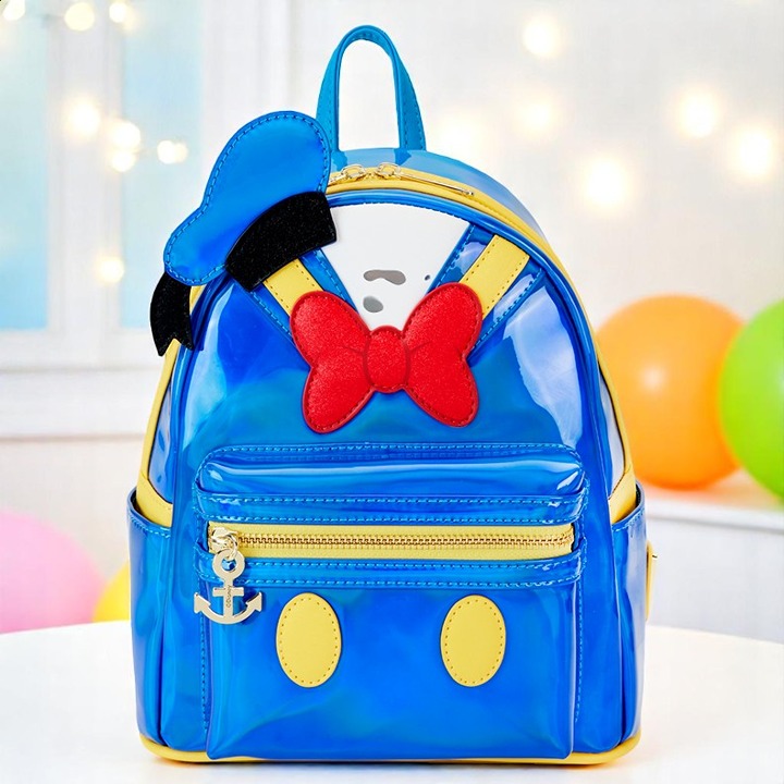 Donald Duck Metallic Cosplay Mini Backpack